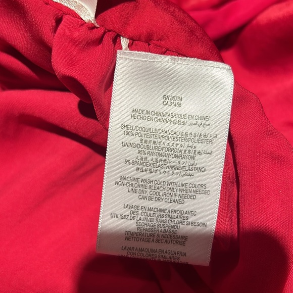 BCBG tank top with bow tie size XS - Picture 5 of 5